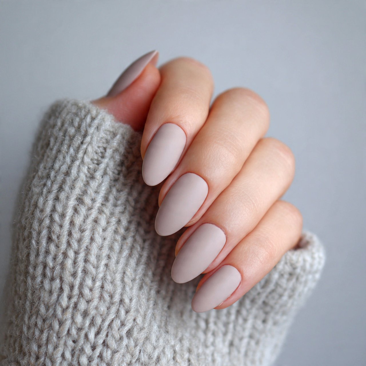 matte oat nails pretty nails