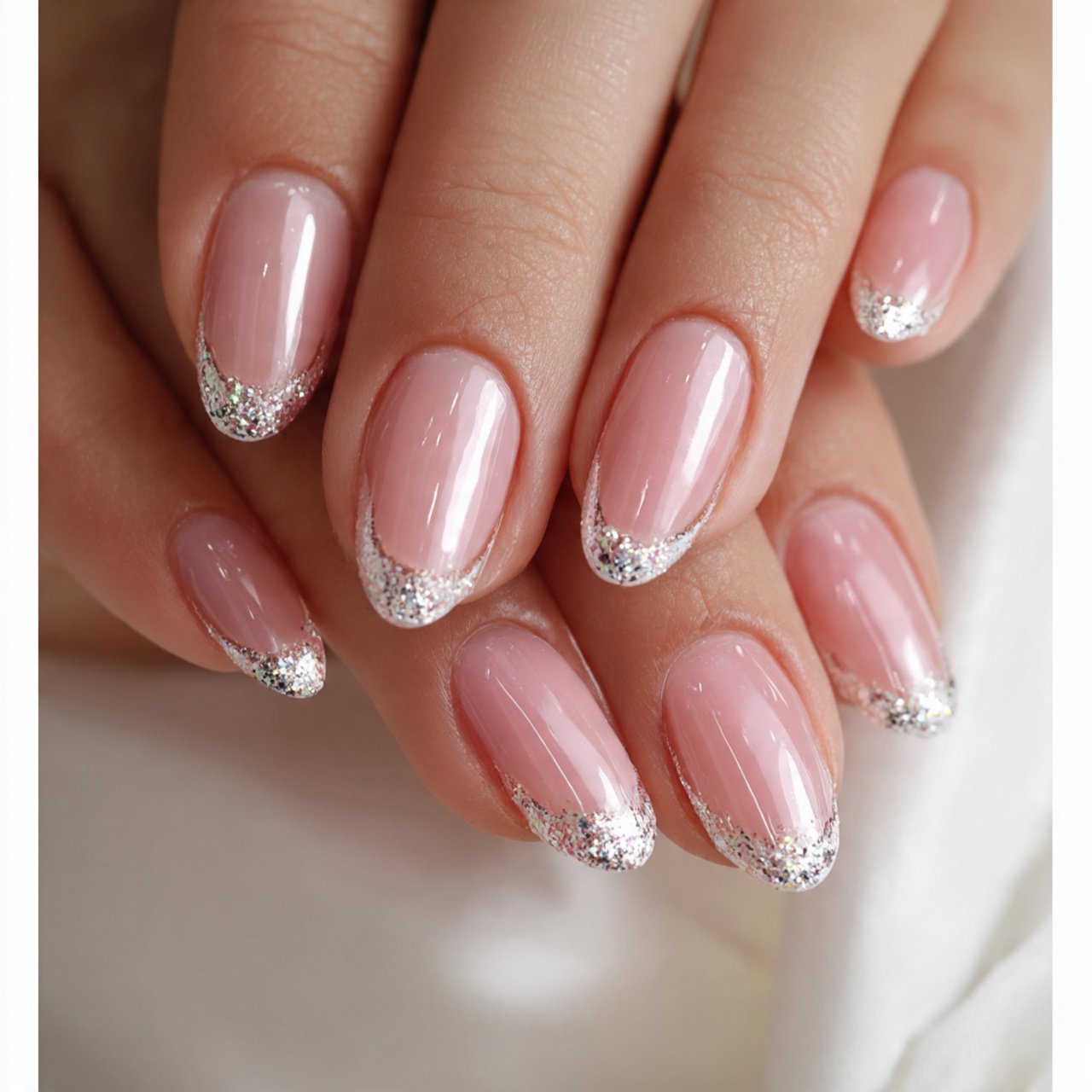 micro french tip nails stunning nails