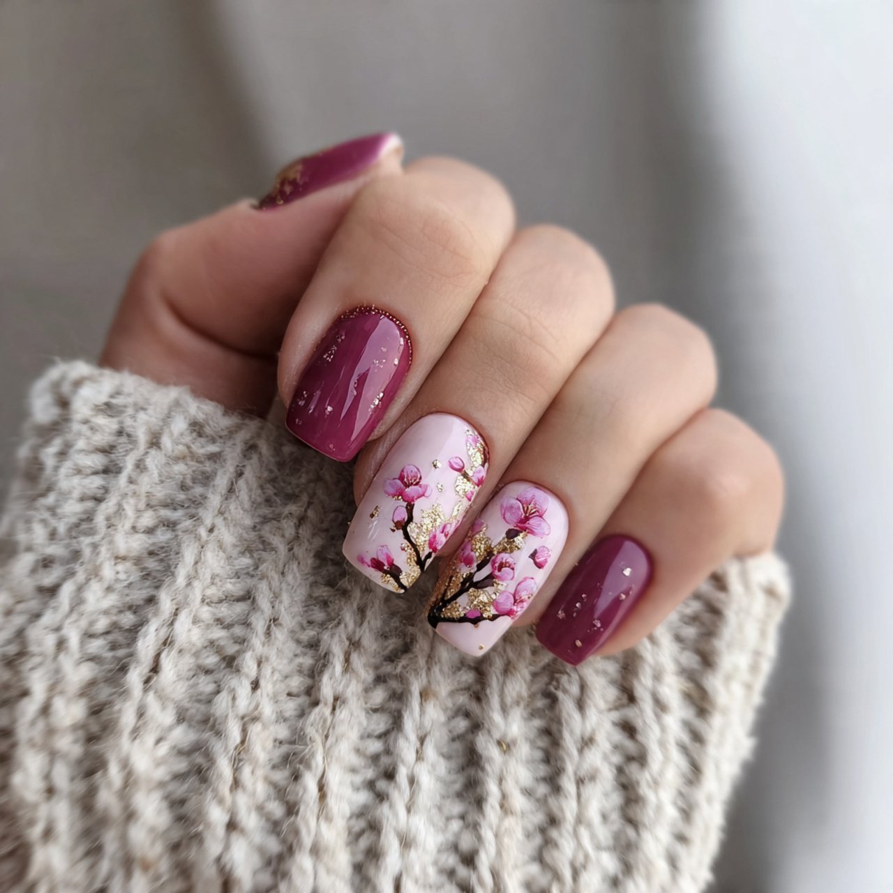 milky almond gloss attractive nails