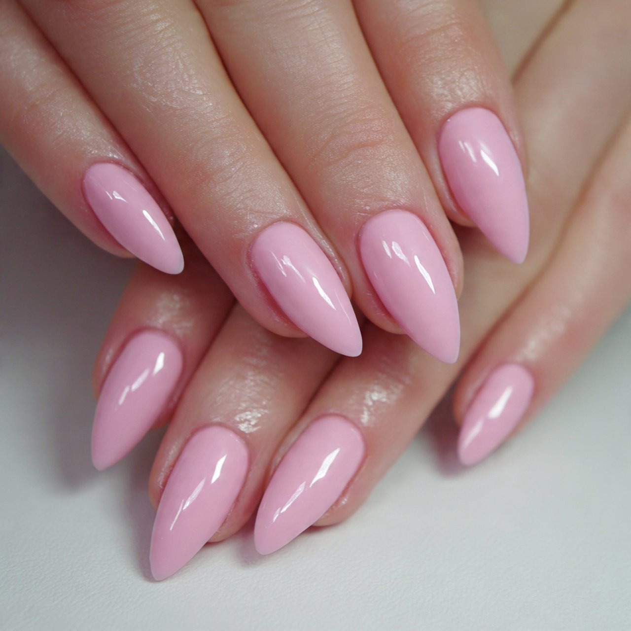 milky pink gloss nail designs stunning nails
