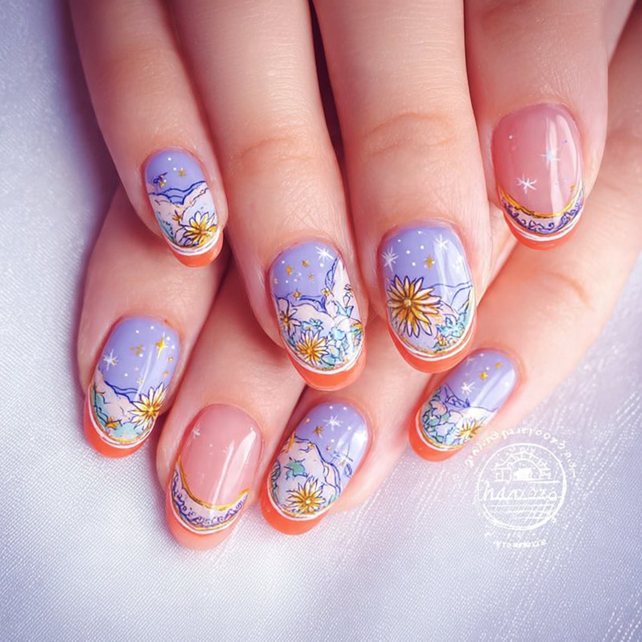 minimalist french tips with a twist obsessed nails