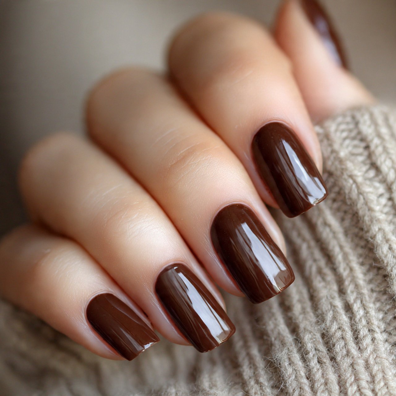Nails: That Feel Modern, Wearable, and Salon-Approved 7 mocha brown nails gorgeous nails 1