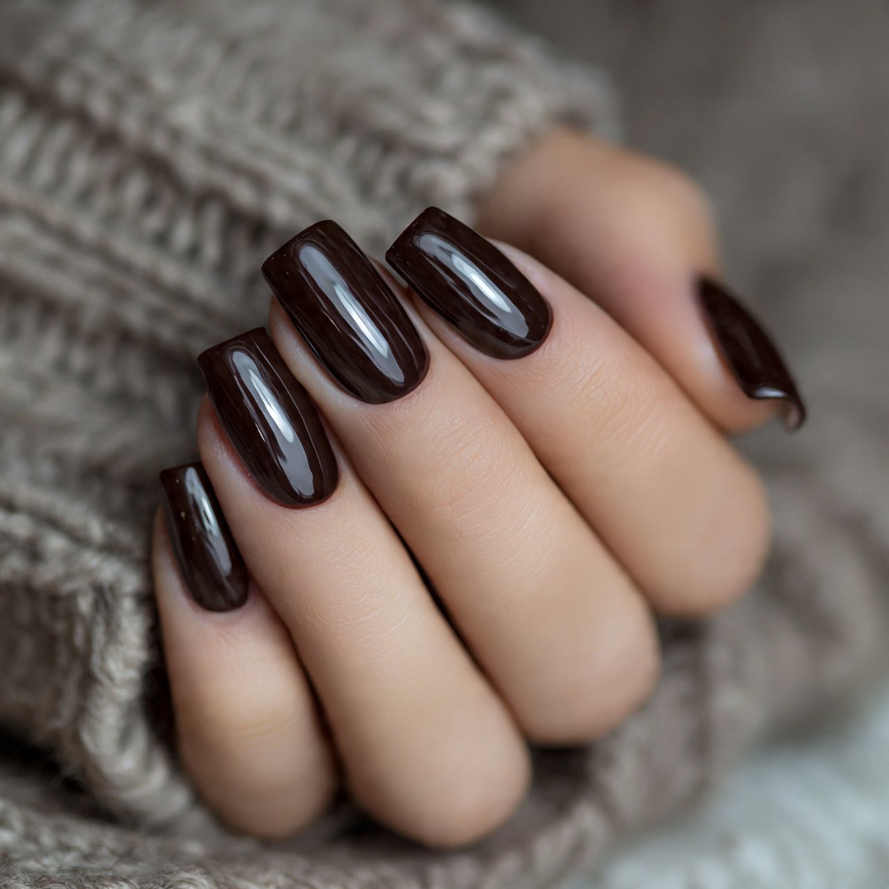 Nails Ideas: That Look Trendy, Wearable, and Salon-Worthy 4 mocha brown nails gorgeous nails