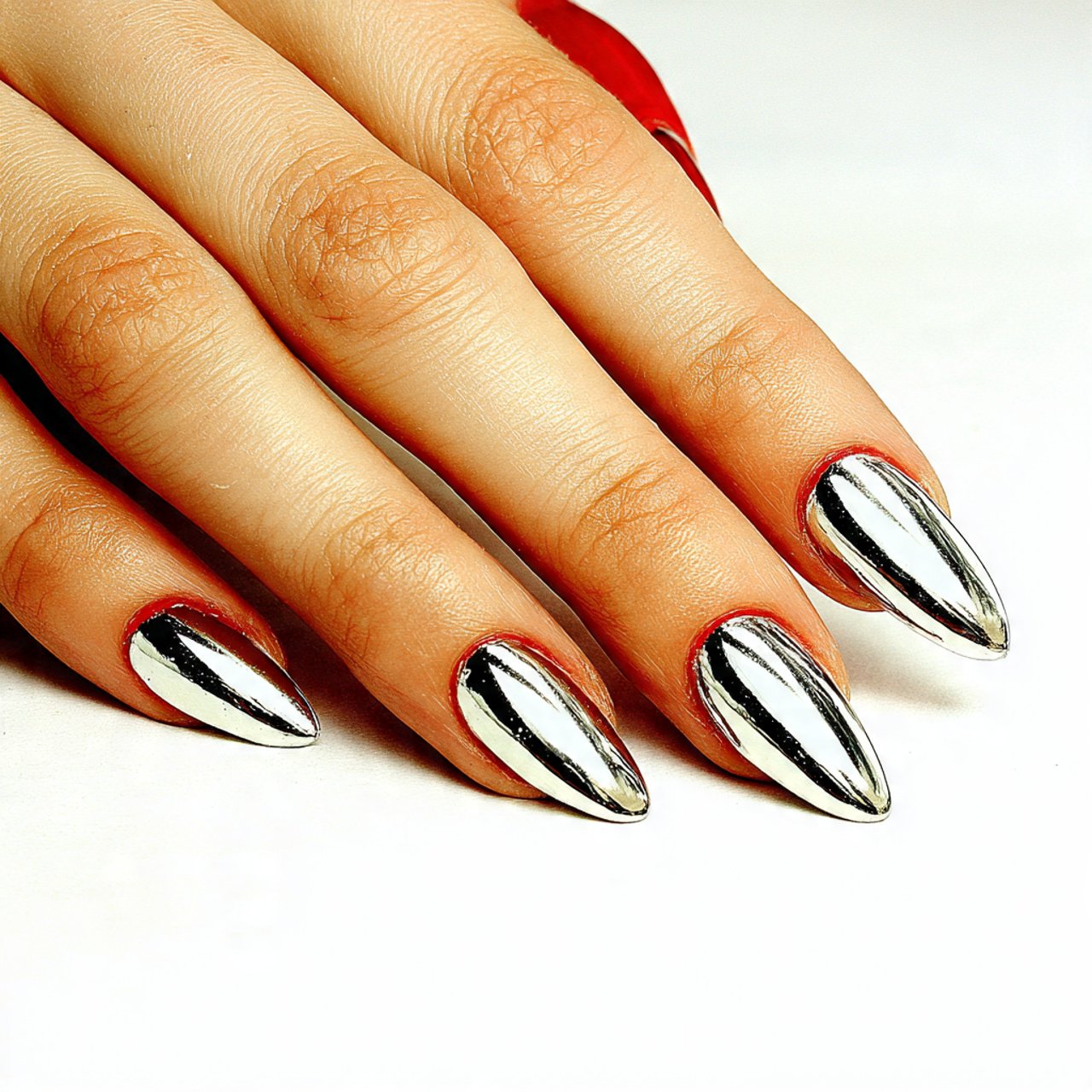 mocha chrome birthday nails attractive nails 1