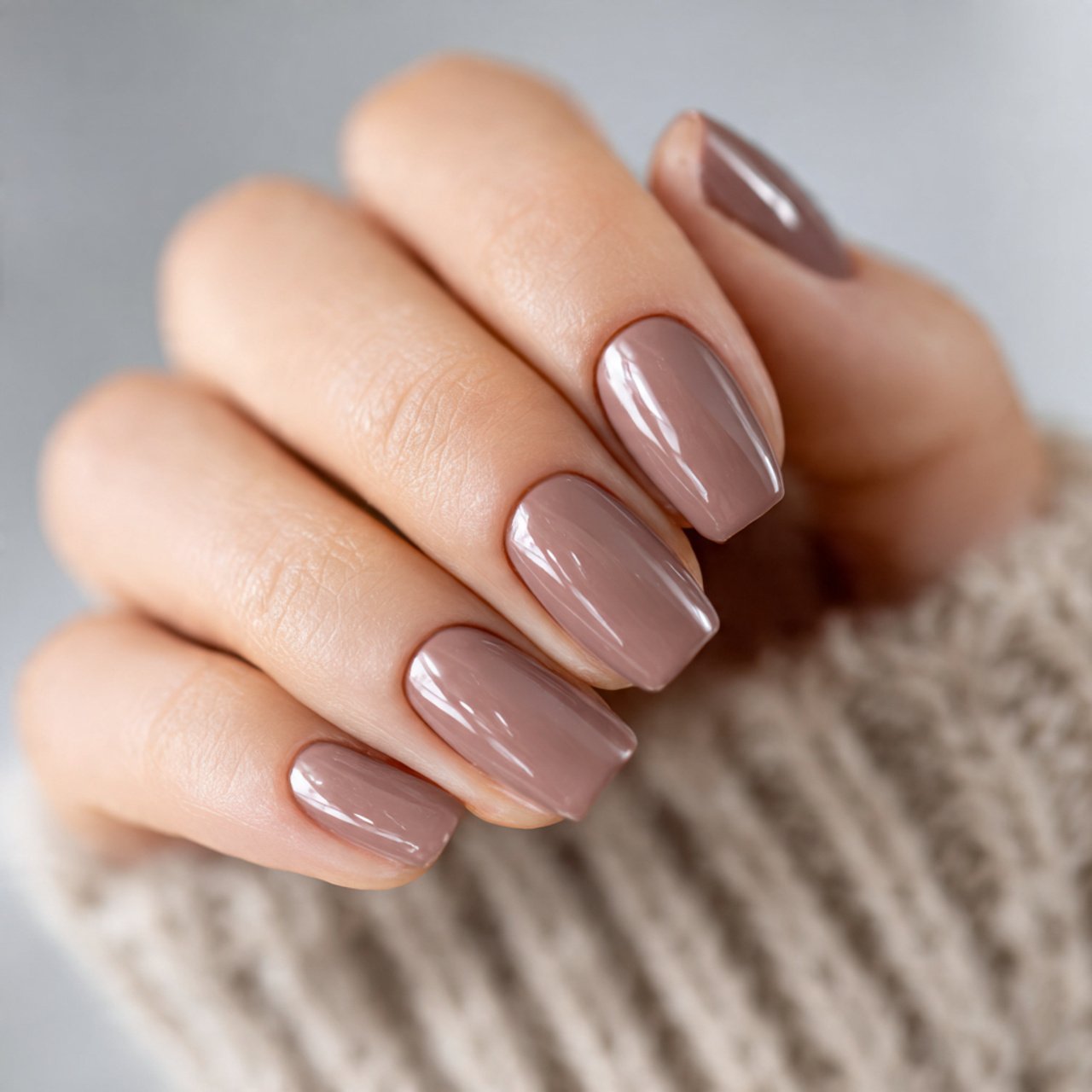 mocha mousse light brown nails attractive nails