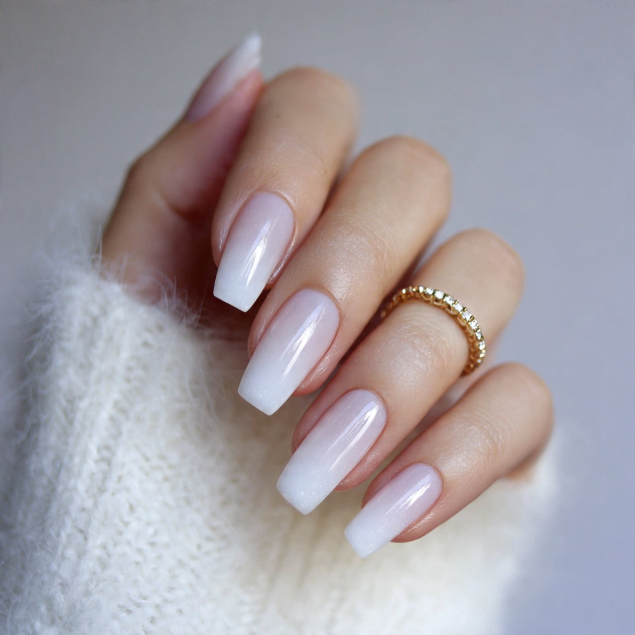 ombre to white nails flawless nails