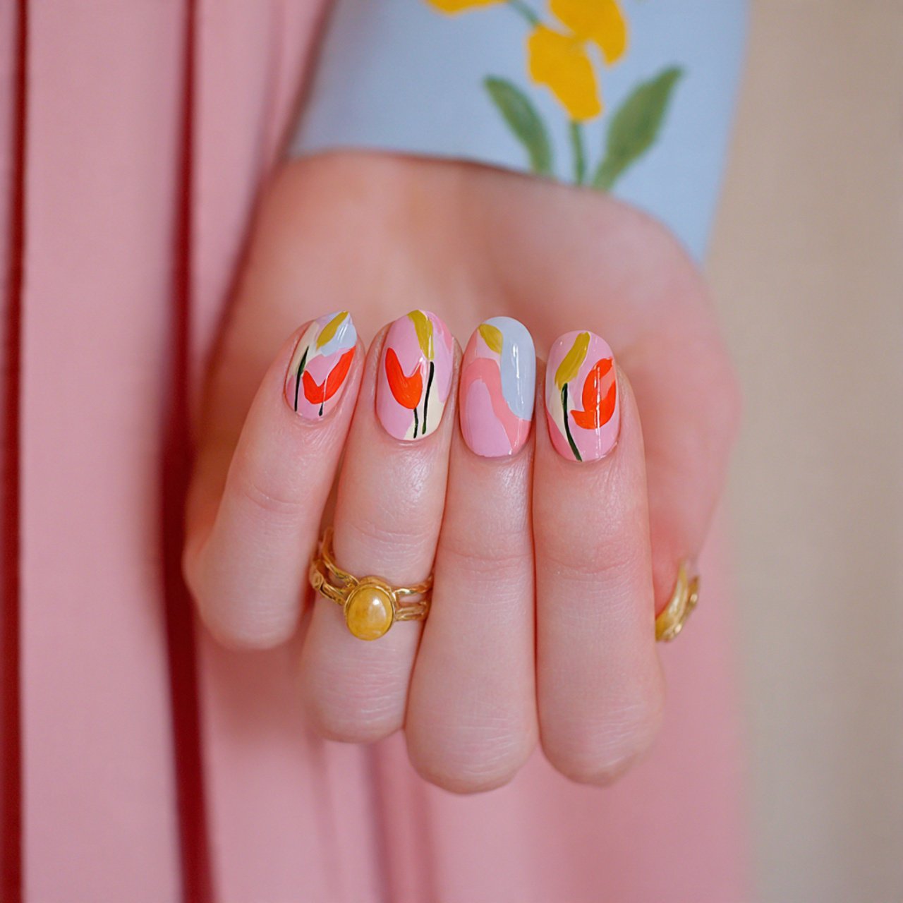 pastel ombre nails stunning nails 1