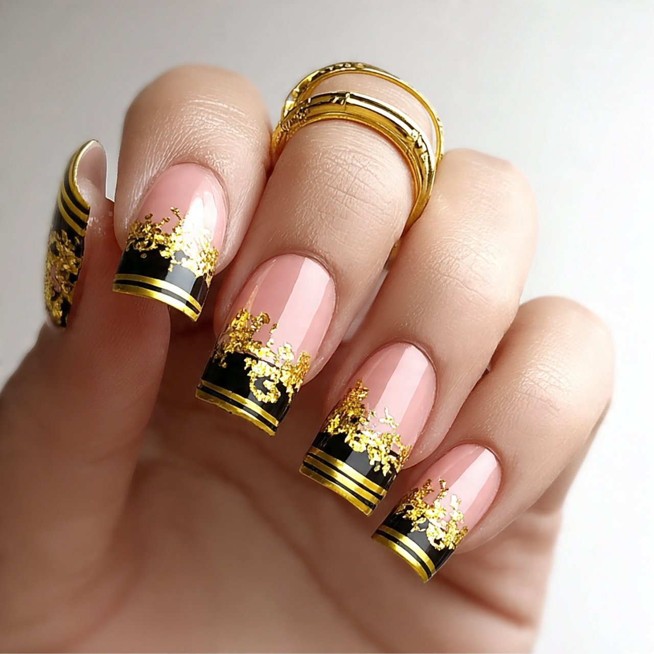 peachy gradient nails attractive nails