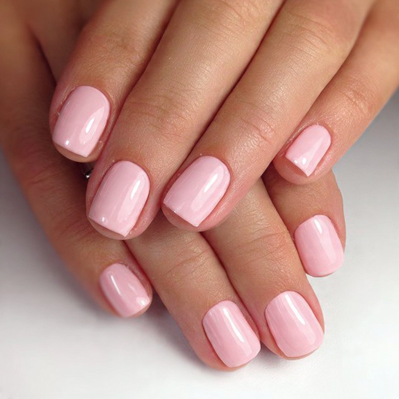 Nails Inspiration Simple: 15 Clean, Chic Nail Ideas That Always Look Polished 2 sheer blush pink nails attractive nails