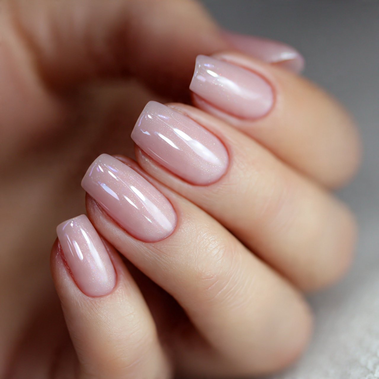 Simple Nail Ideas: That Look Clean, Stylish, and Easy to Wear 6 sheer gloss nails elegant nails