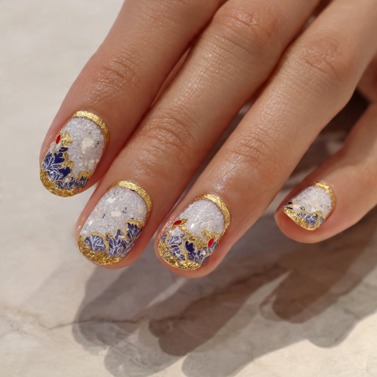 sheer peach simple nails attractive nails