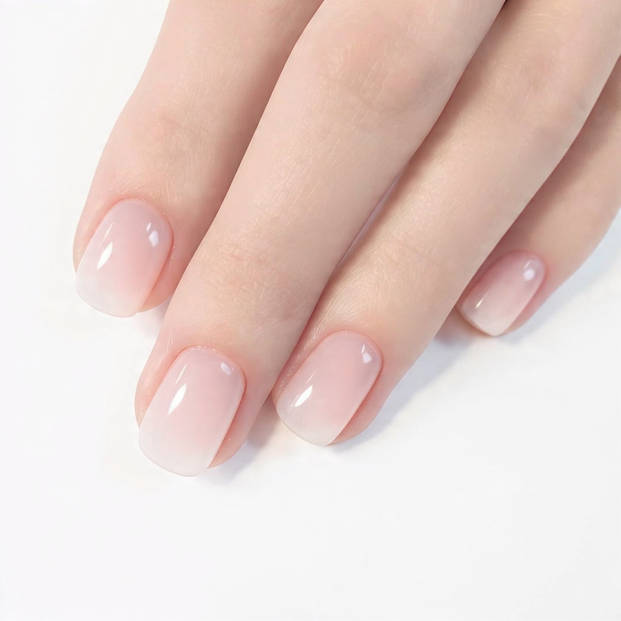 sheer pink ballet nails attractive nails