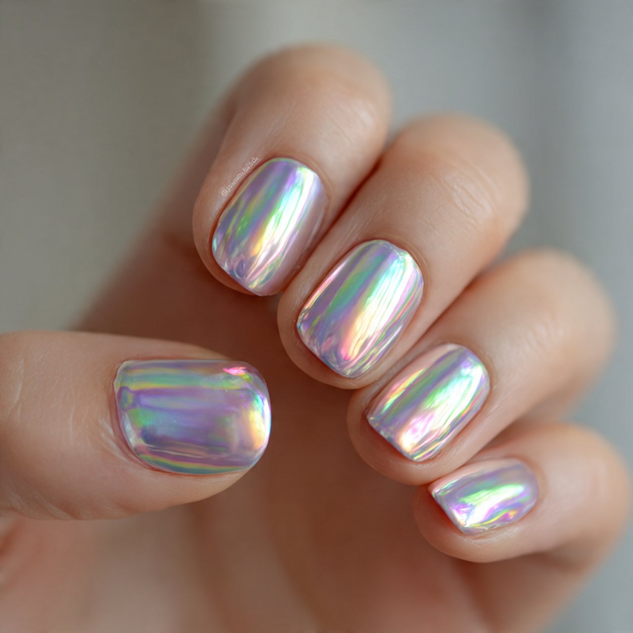 Nail Ideas Short: Nails Actually Suit 13 short pearl chrome nails good looking nails