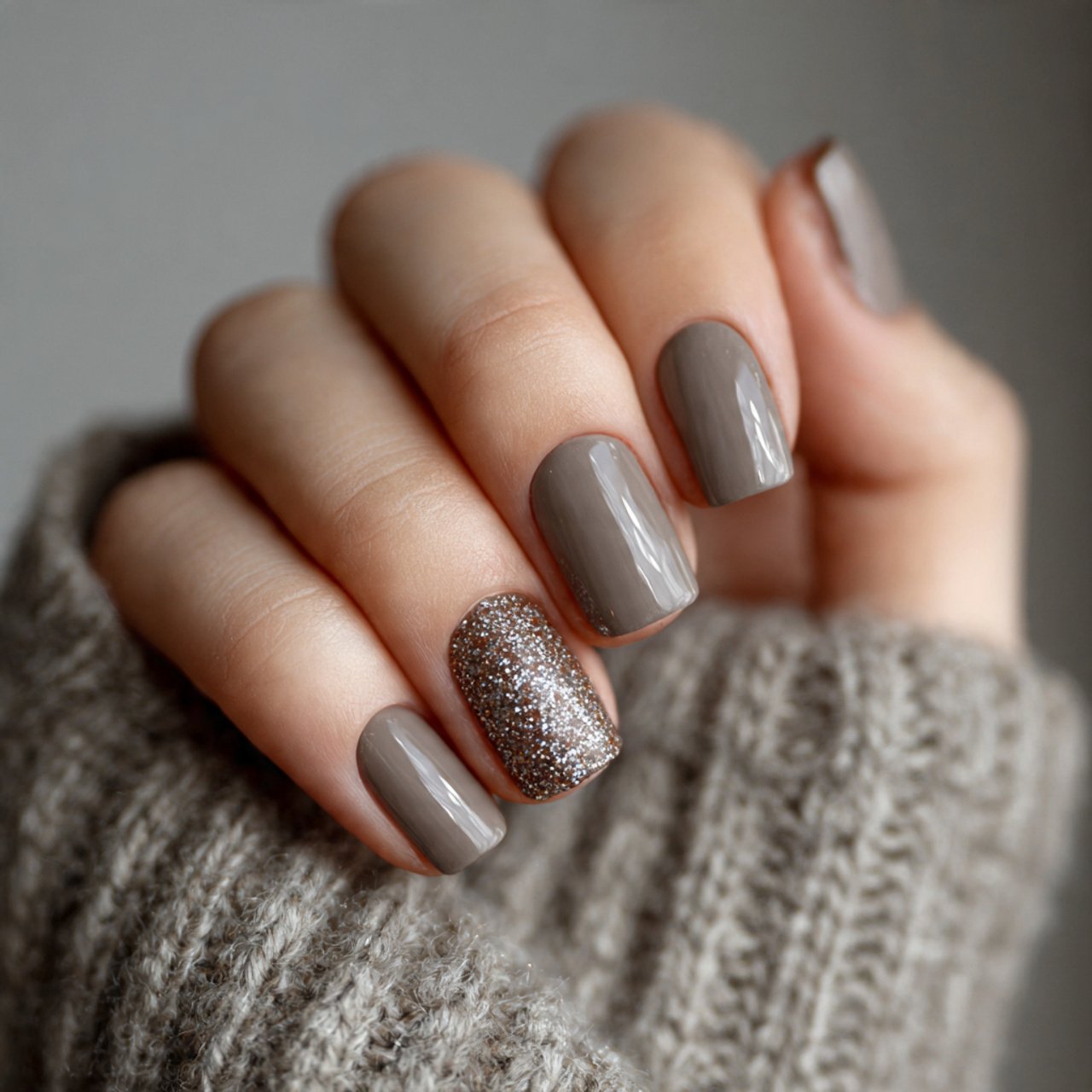 Nail Ideas Square: Nails Wear Beautifully 4 short square taupe nails