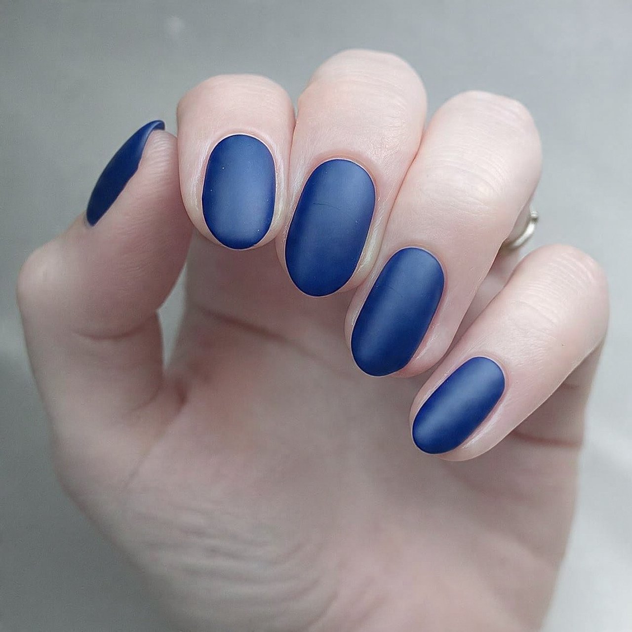 short squoval navy executive nails nature look nai