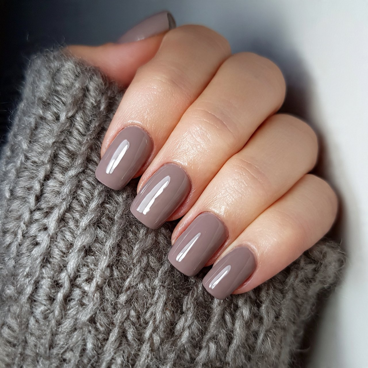 Nail Ideas Short: Nails Actually Suit 5 short taupe nails flawless nails 1