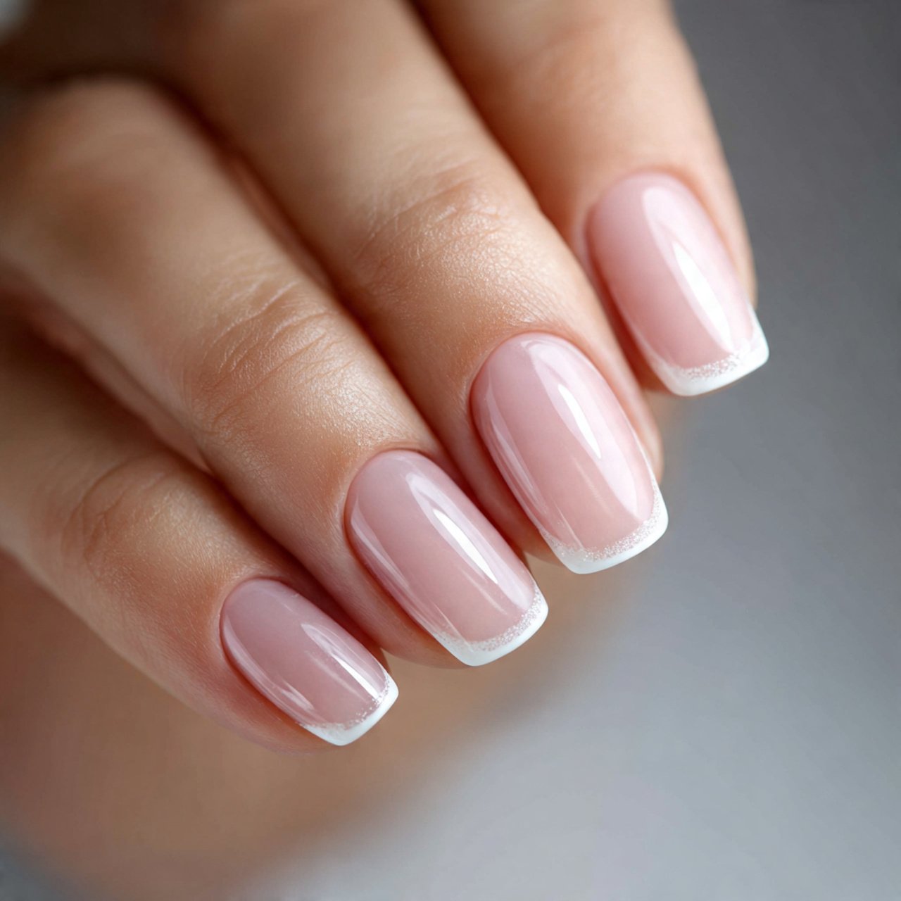 side french manicure beautiful nails