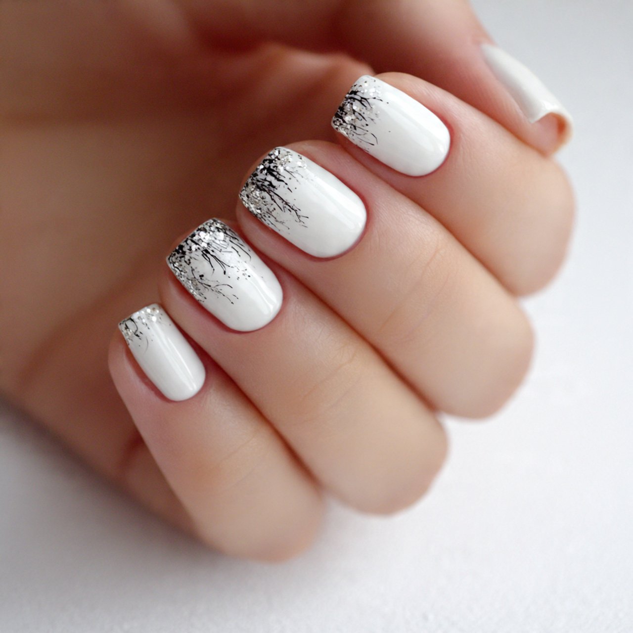 Simple Nail Ideas: That Look Clean, Stylish, and Easy to Wear 9 simple white nails creative nails