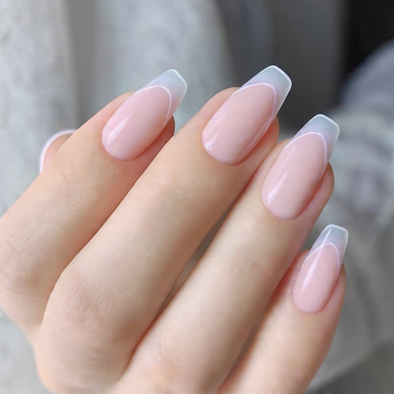 soft french outline thin contour french super hot