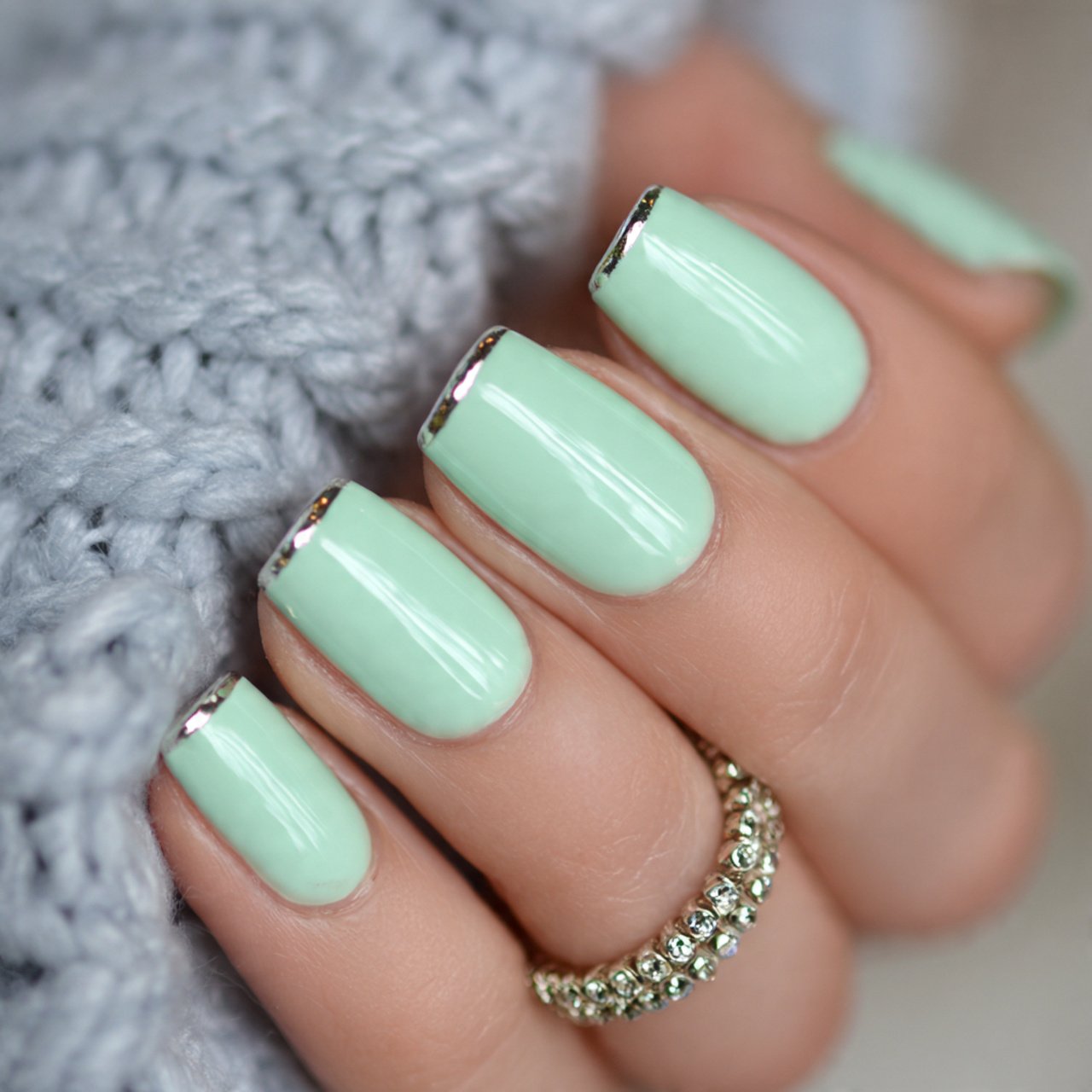 Nail Ideas Summer: Clients Actually Love 7 soft mint green nails gorgeous nails