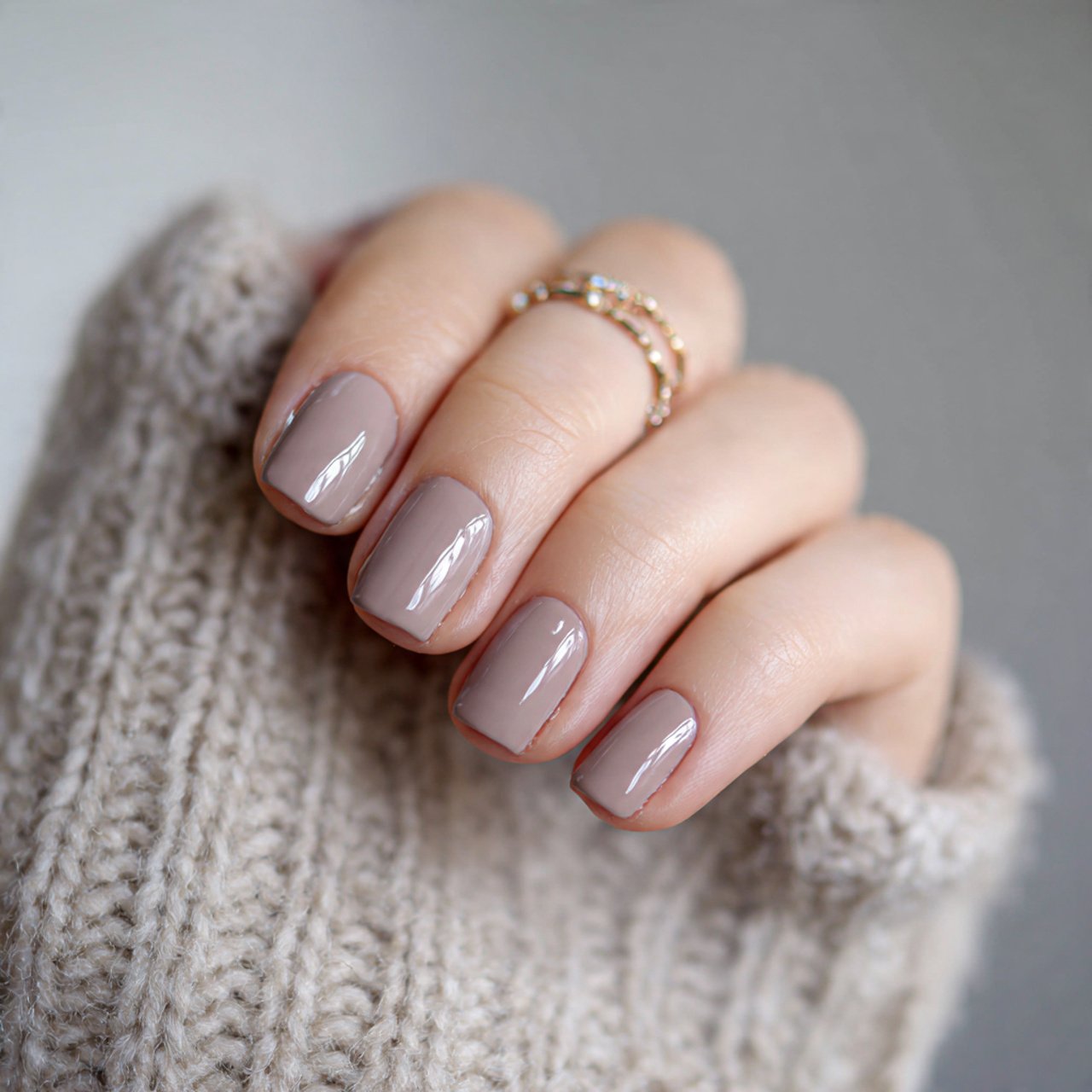 Nails Inspiration Simple: 15 Clean, Chic Nail Ideas That Always Look Polished 4 soft taupe neutral nails pretty nails