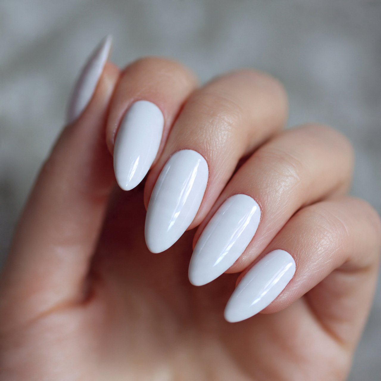 soft white almond nails stunning nails