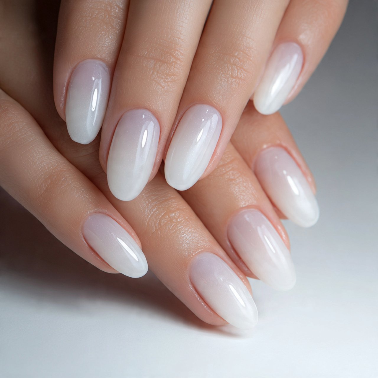 soft white milky nails gorgeous nails