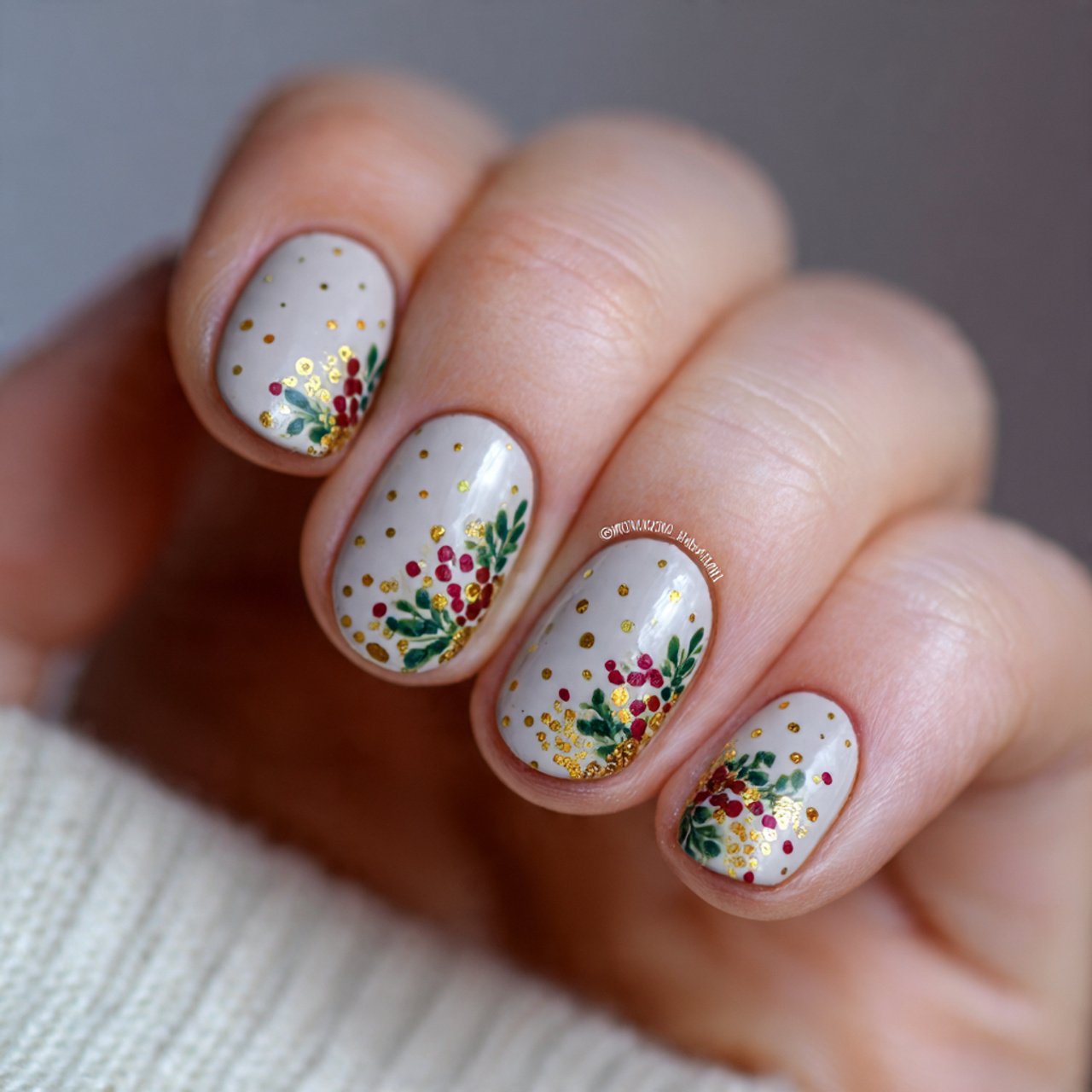 tiny dot cuticle art flawless nails