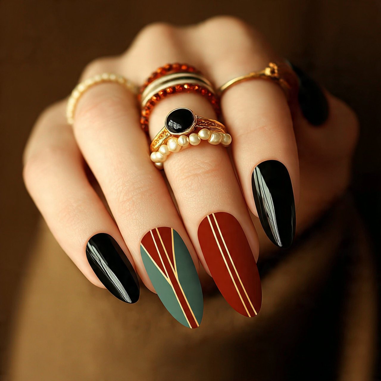 velvet mauve cat eye nails decent look nails