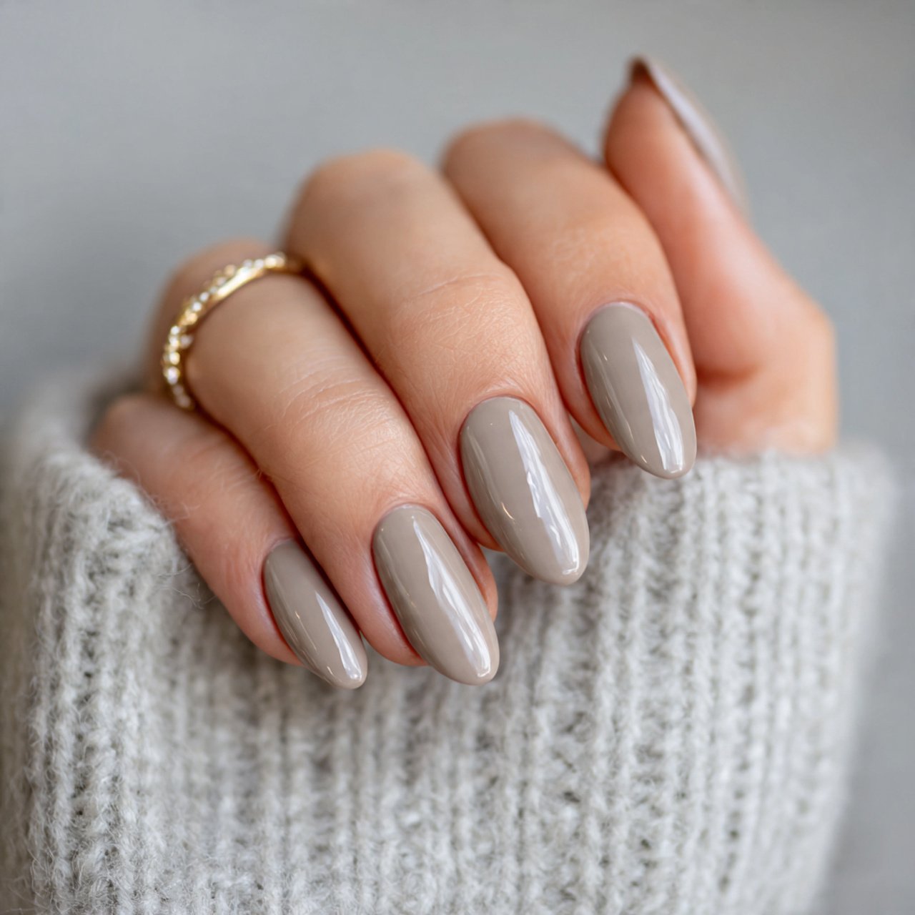 velvet taupe nails