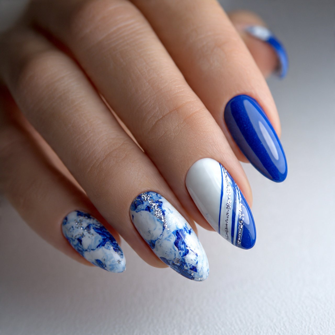 Blue and White Nails: 15 Elegant, Wearable Designs That Still Feel Fresh