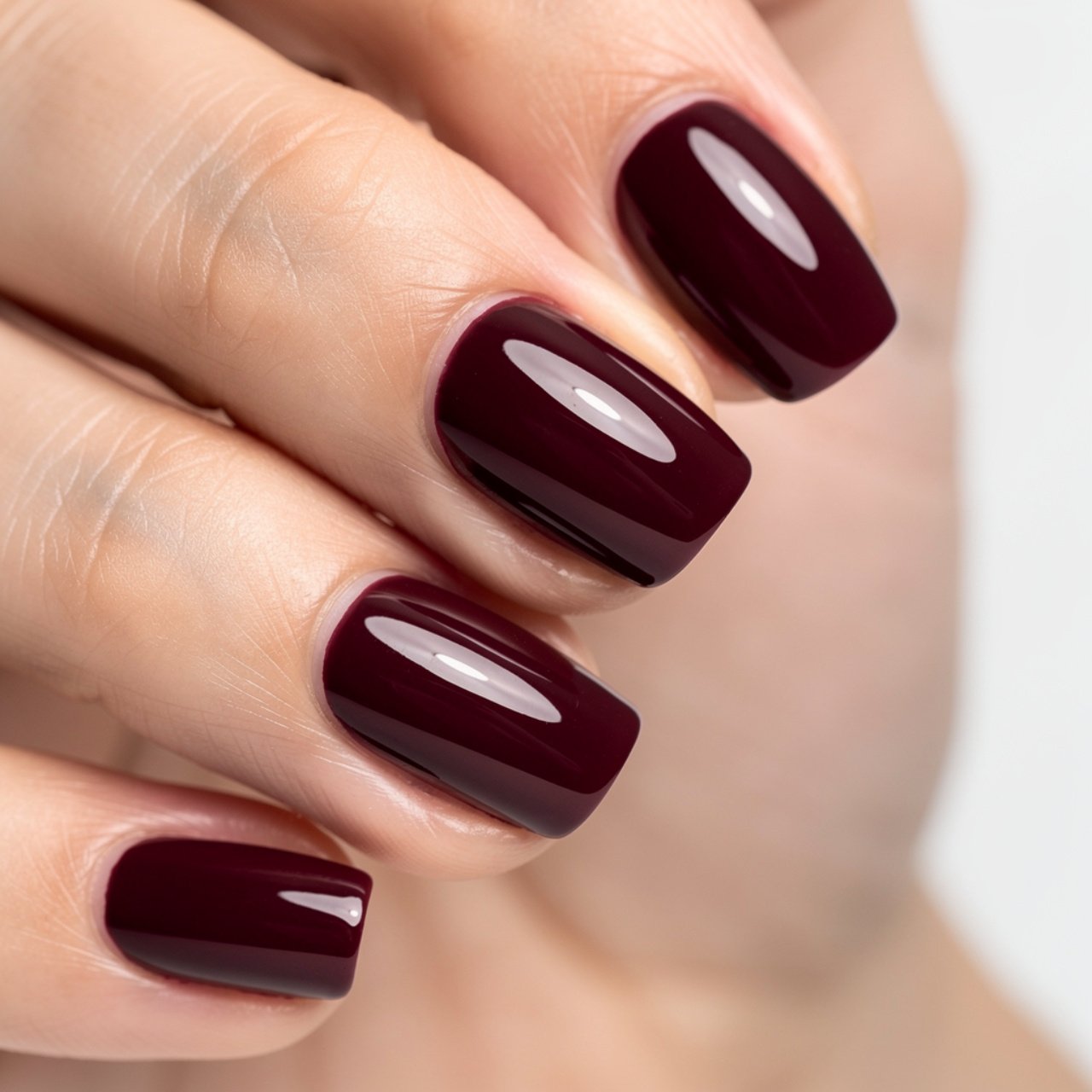 burgundy gloss nailed it nails