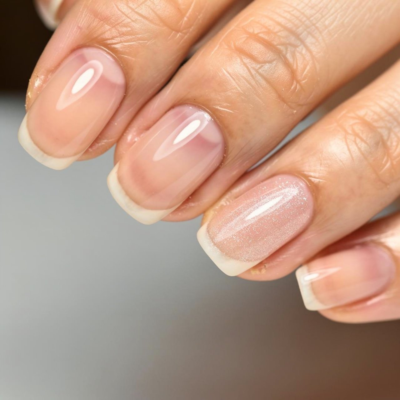 clear gloss with perfect prep nailed it nails