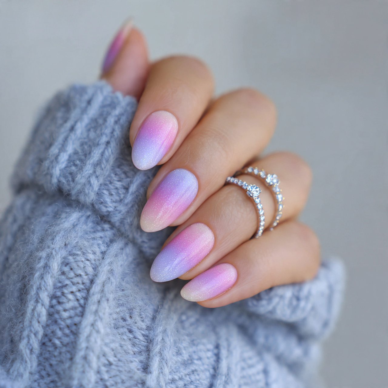 Pink and Blue Nails: 15 Fresh, Wearable Designs That Feel Trendy Without Trying Too Hard 4 cotton candy ombr nails 1
