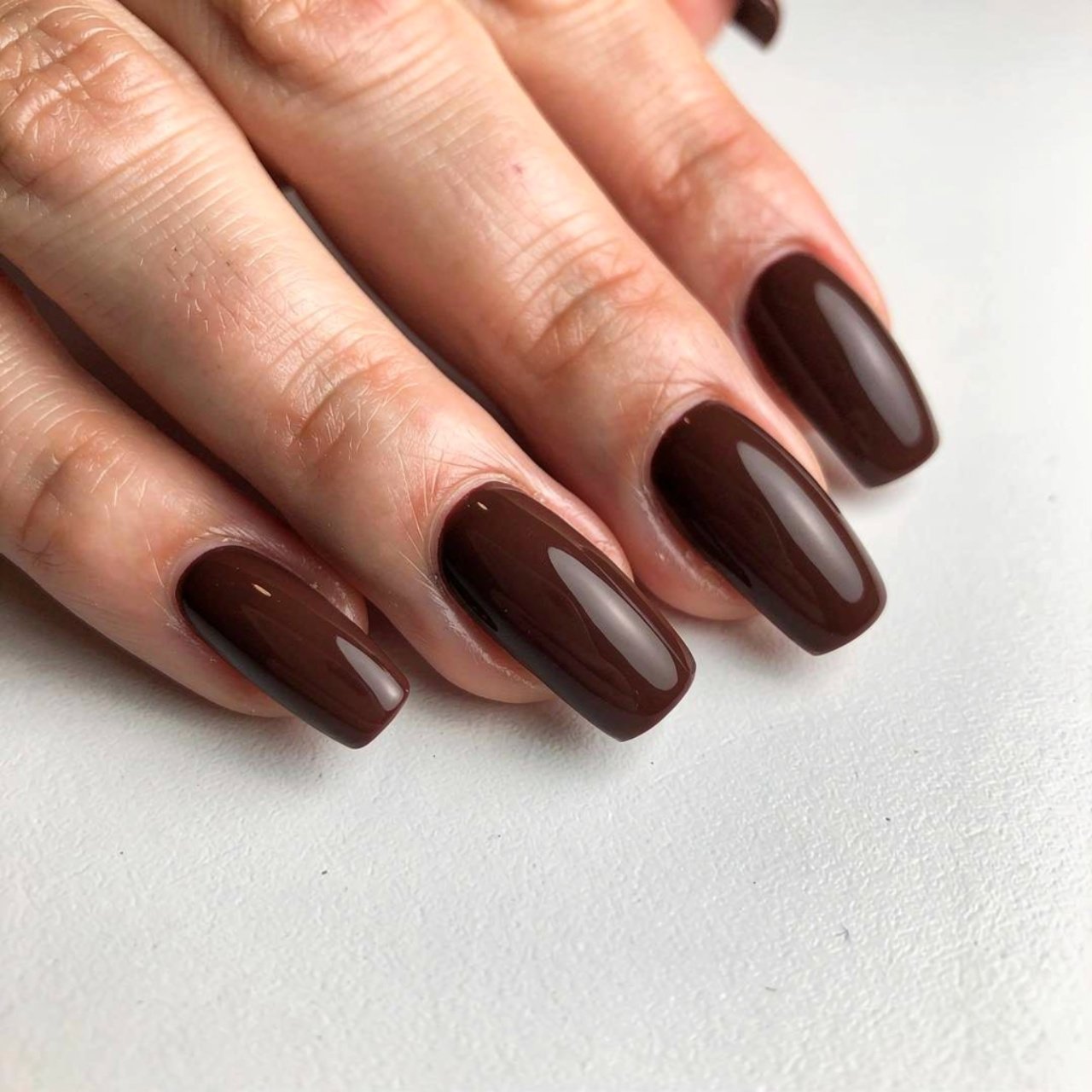espresso brown nailed it nails