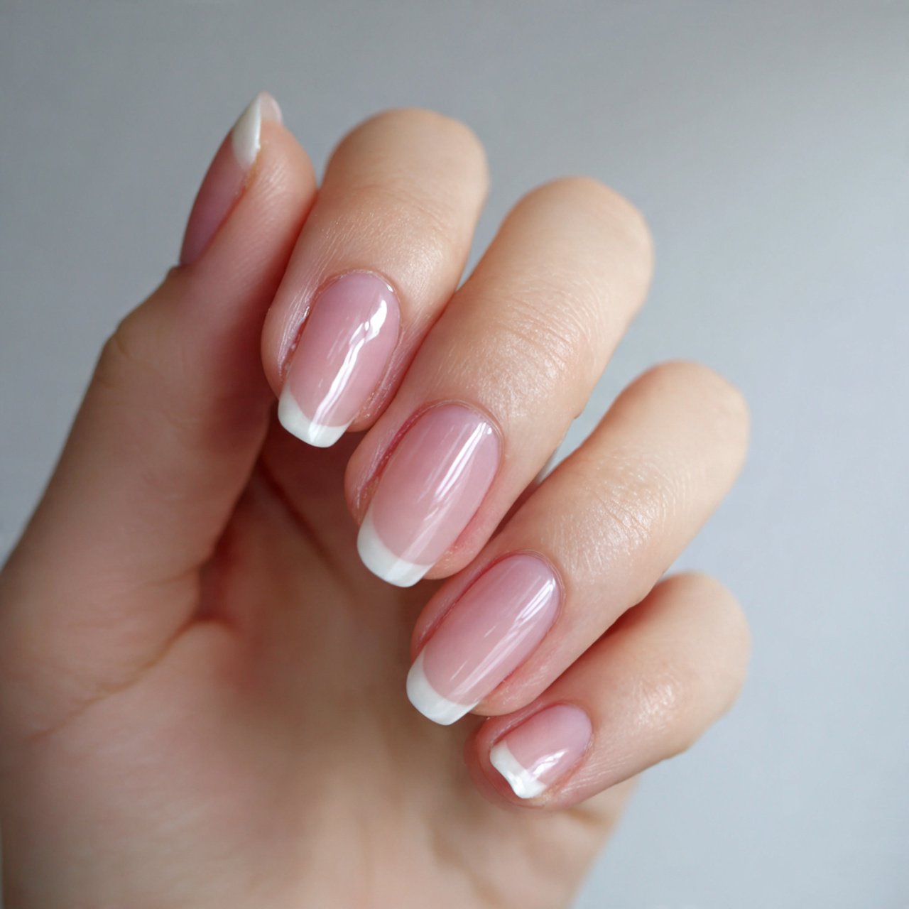 micro french bianca nails