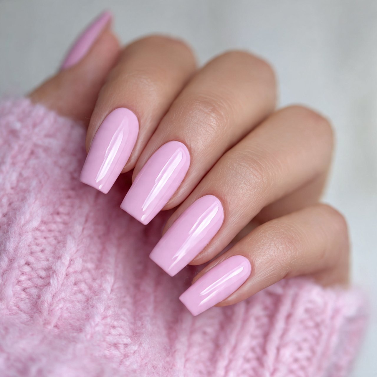 milky pink nailed it nails