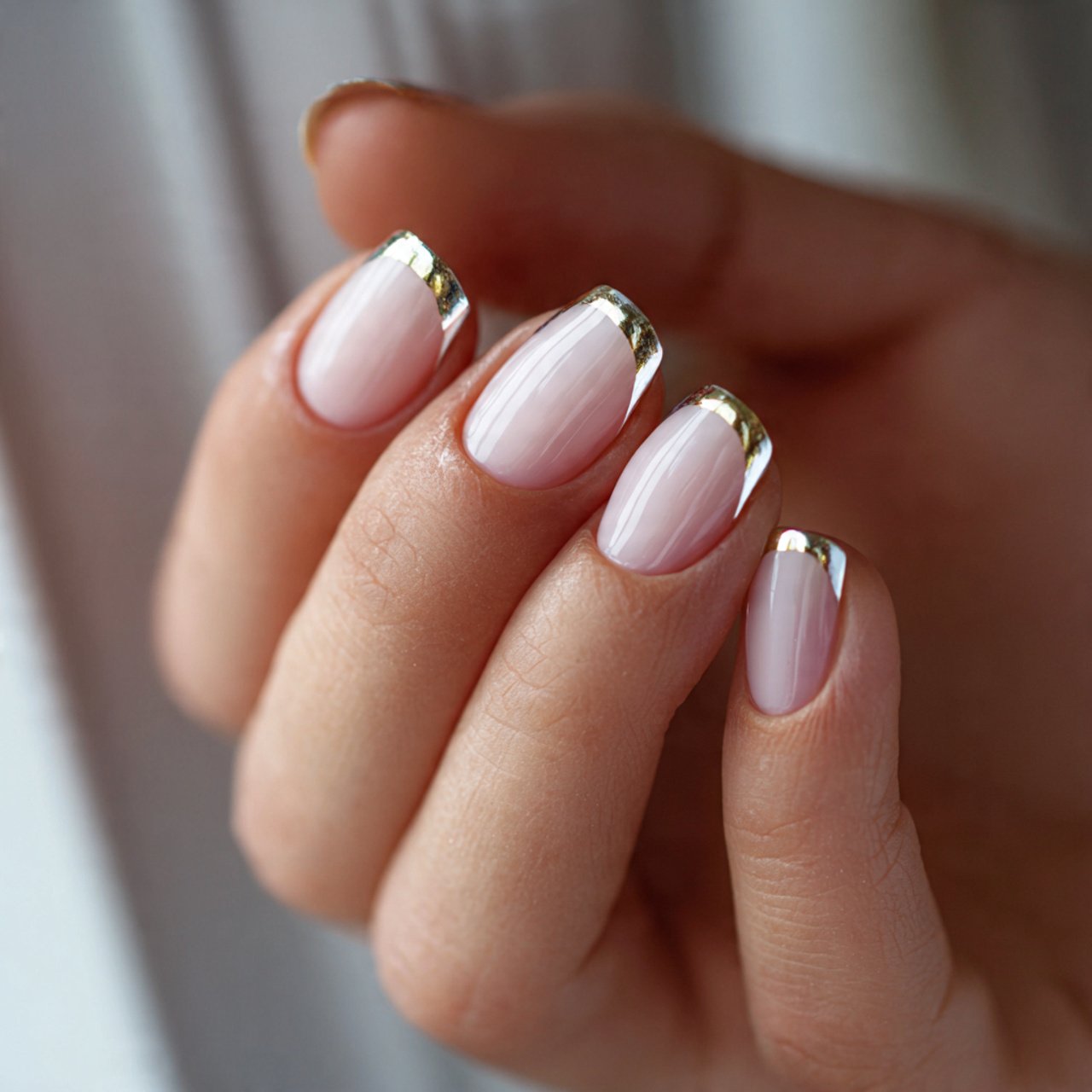 side french nails