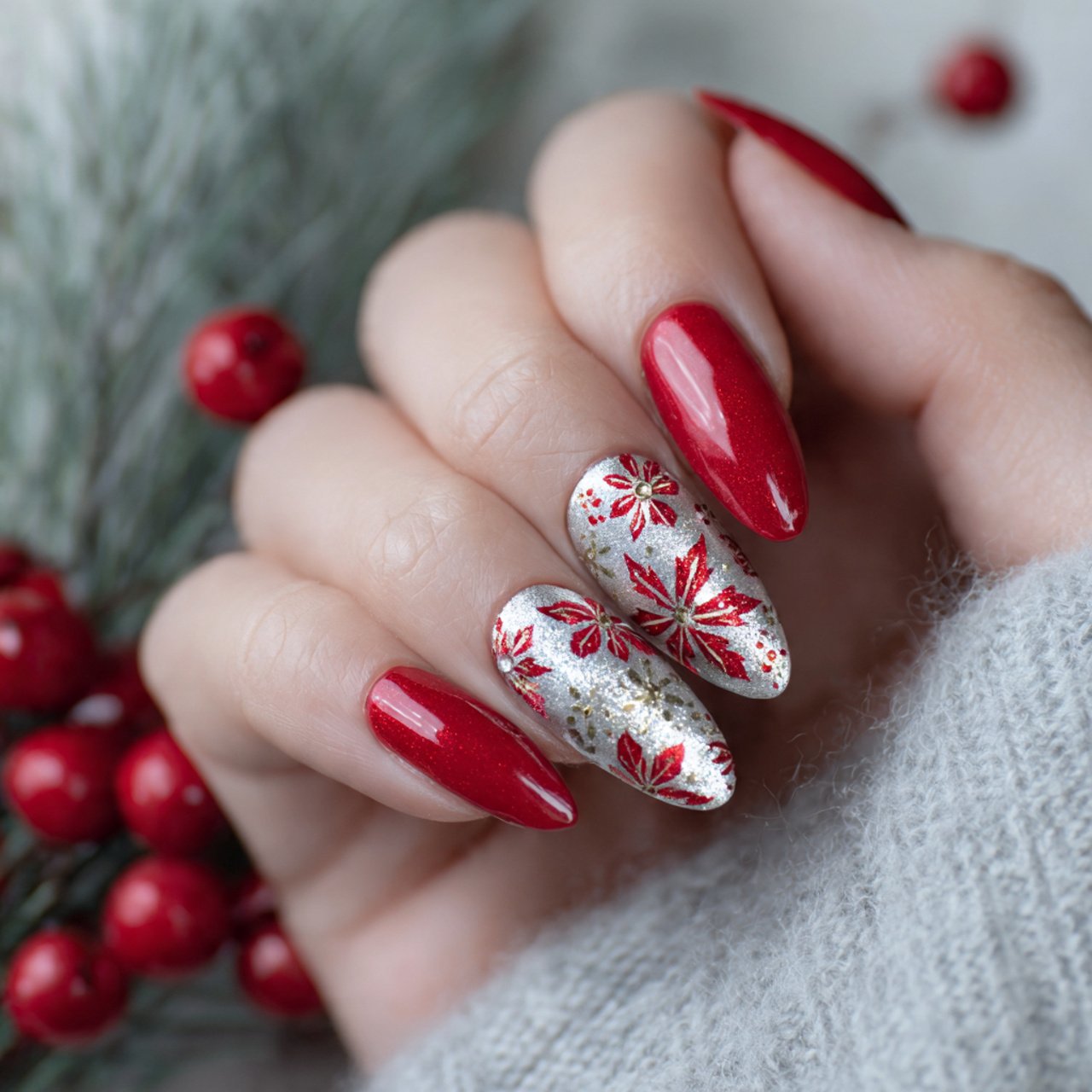 Xmas Nails: That Feel Festive, Chic, and Actually Wearable