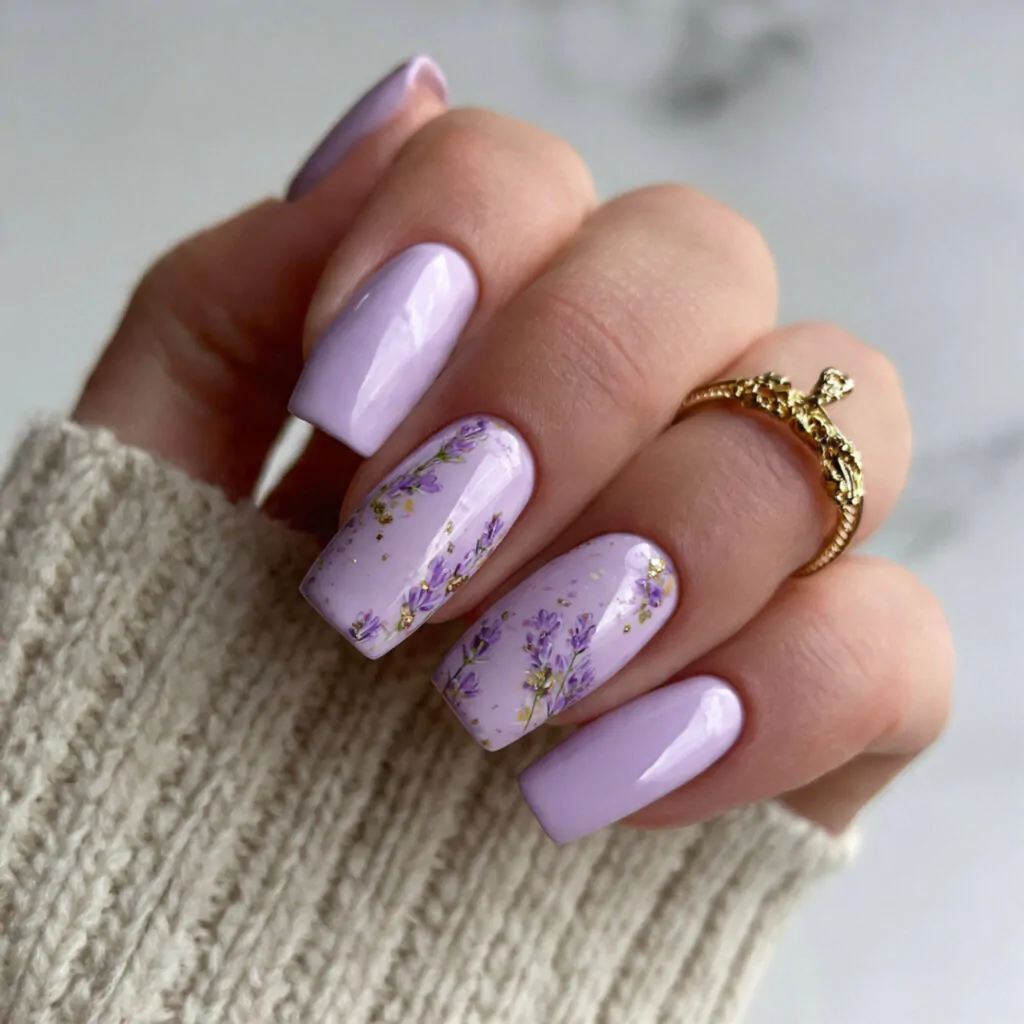 Cute Nails Ideas: 15 Salon-Tested Designs That Look Adorable, Clean, and Easy to Wear 14 lavender milk nails soft calm trendy cute