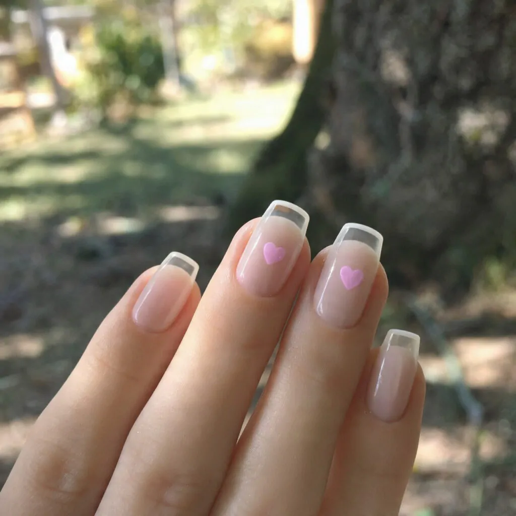 minimal love letter script almonds nature environmental