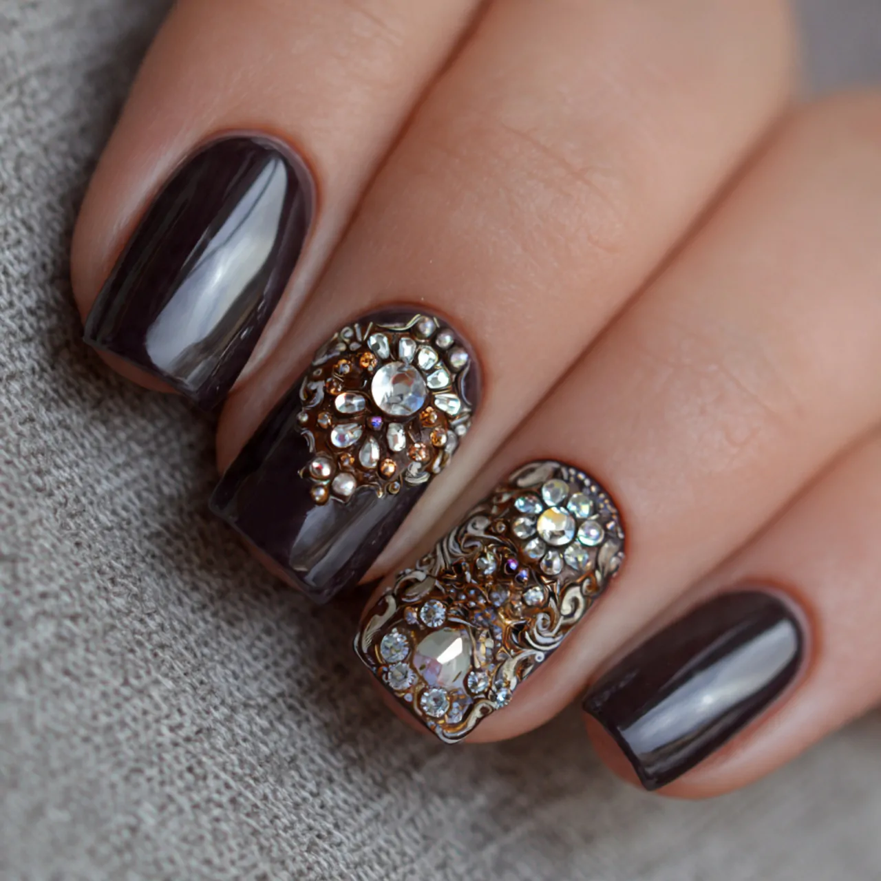 Toe Nail Designs: That Look Polished, Stylish, and Easy to Wear 15 chocolate brown toe nail designs hot look nails