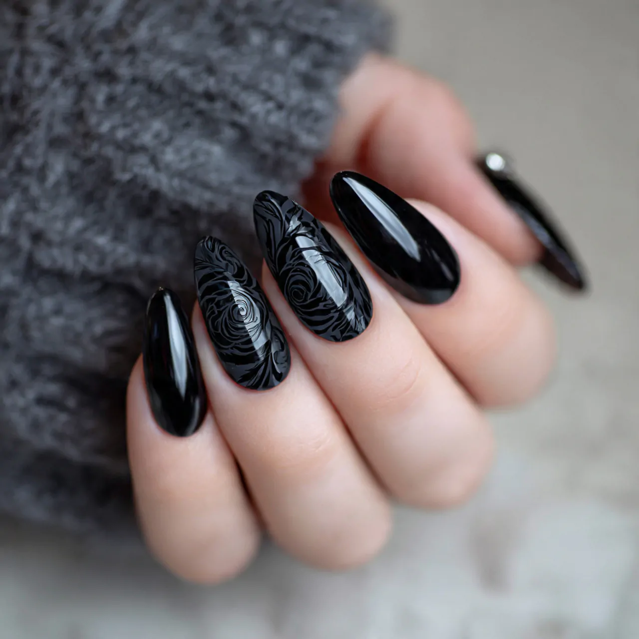 Classy Black Nails: 15 Elegant Designs That Look Expensive, Not Costume