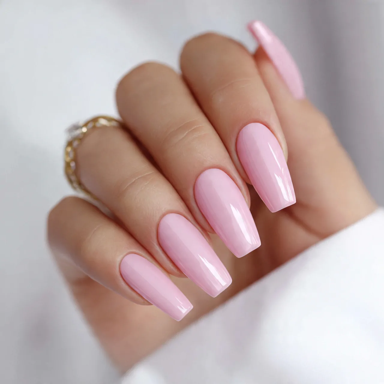 Press-On Nails: 15 Chic, Wearable Designs That Look Salon-Finished 9 jelly pink press on nails excellent nails