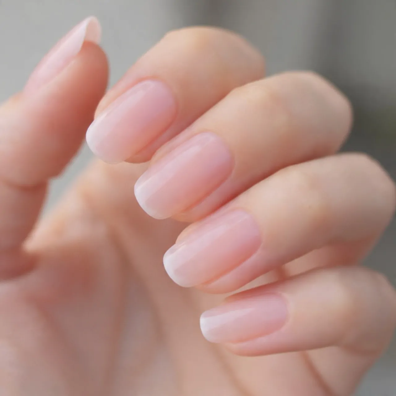 sheer pink your nails but better nature looka nail