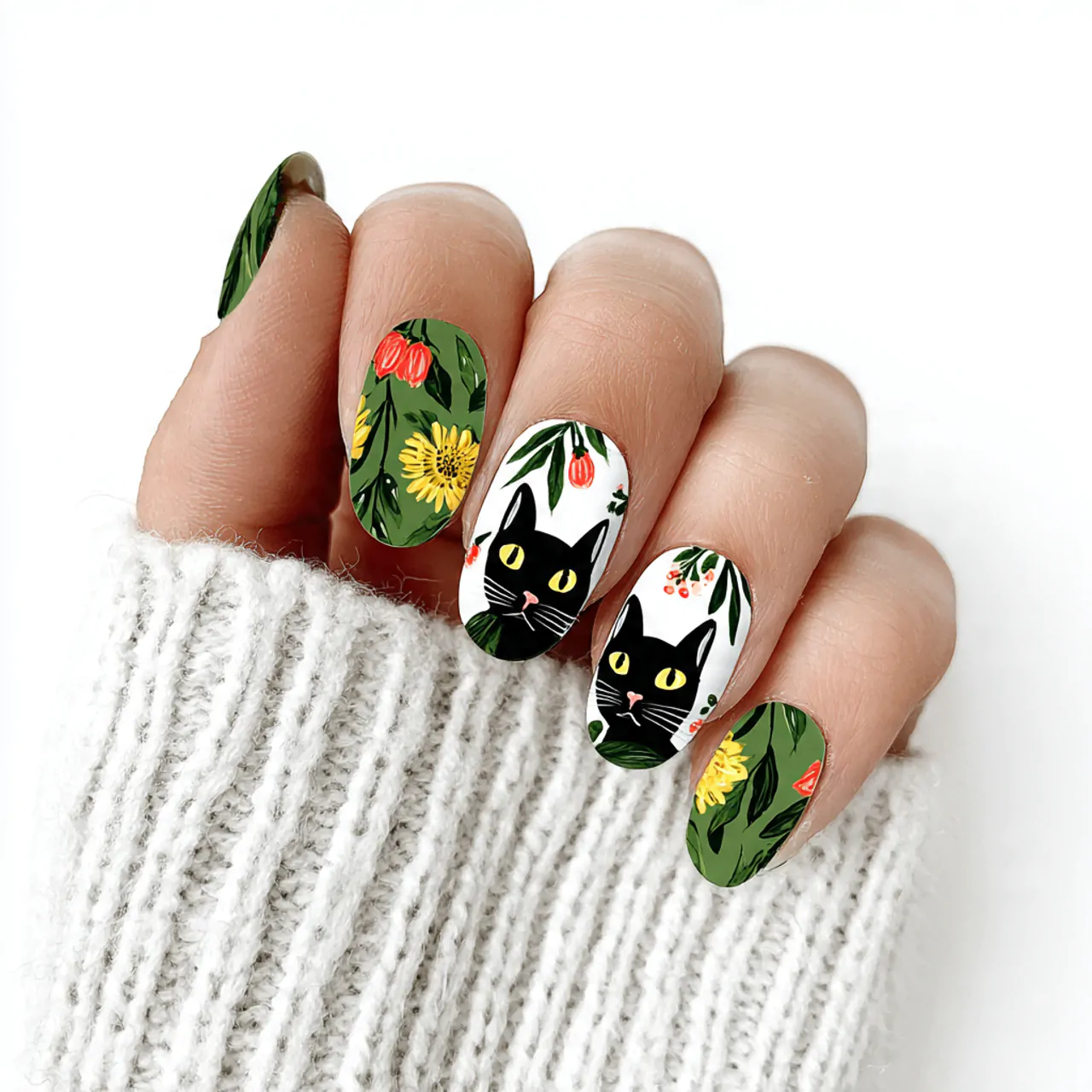 Classy Acrylic Nails: 15 Elegant, Salon-Tested Sets That Look Expensive 11 velvet cat eye acrylics magnetic satin glow nature 2